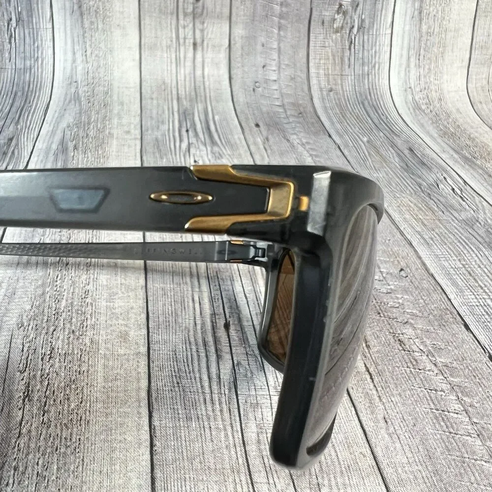 Oakley Sunglasses LEFFINGWELL OO9100-0257 Matte Gray Smoke Prizm Tungsten Lenses